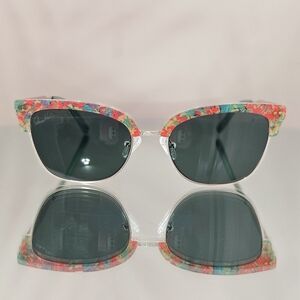 DIFF x Patricia Nash Sunglasses Iris Sunny Day G15 Floral Vacation Summer Spring